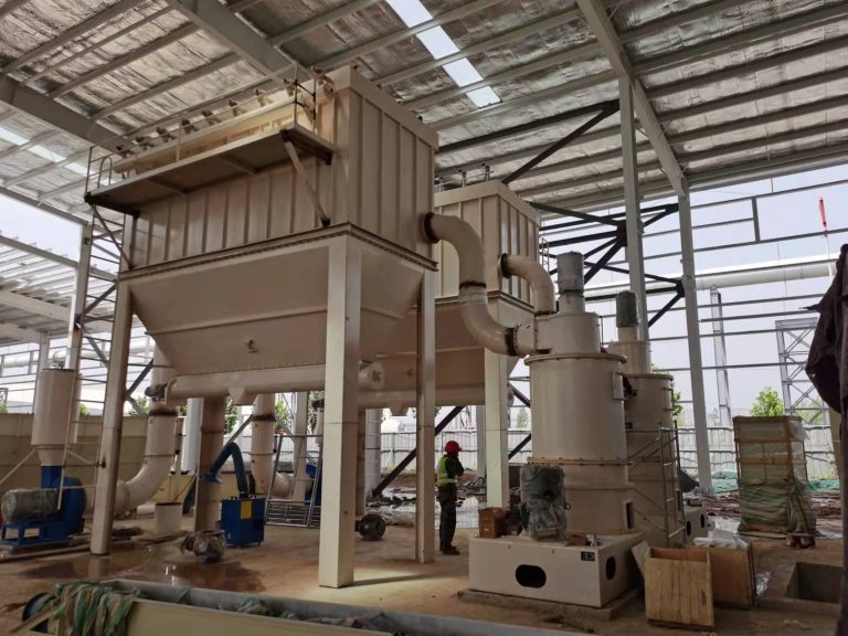 Calcium carbonate grinding mill